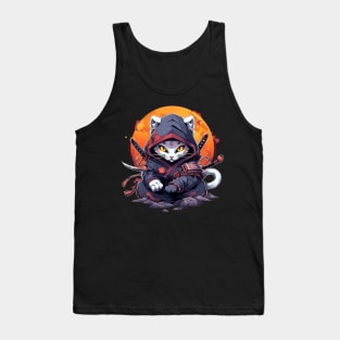 ninja cat Tank Top